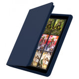 Ultimate Guard - QuadRow ZipFolio Binder 12-Pocket XenoSkin - Dark Blue