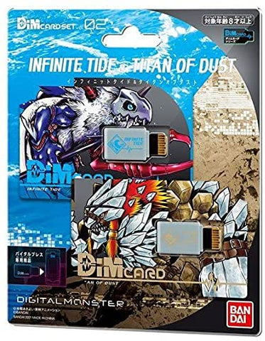 Digimon - Vital Bracelet - Dim Card Set - Vol.2 (Infinite Tide & Titan of Dust)