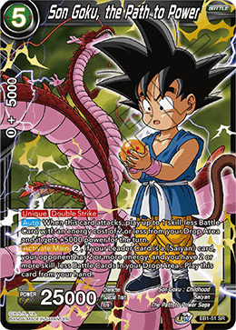 EB1-51 - Son Goku, the Path to Power - Super Rare