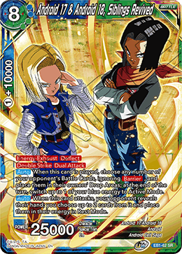 EB1-62 - Android 17 & Android 18, Siblings Revived - Super Rare