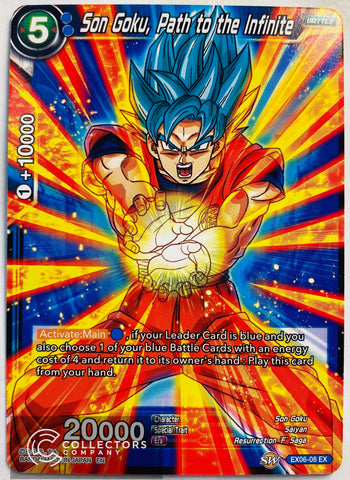 EX06-08 - Son Goku, Path to the Infinite - Expansion Rare