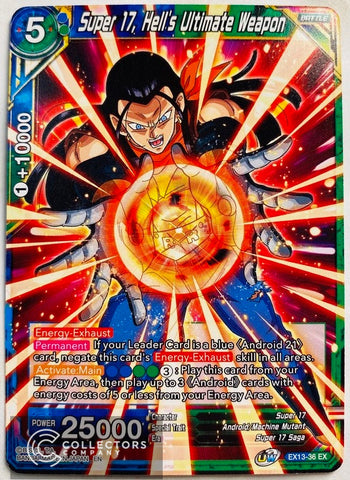 EX13-36 - Super 17, Hell's Ultimate Weapon - Expansion Rare