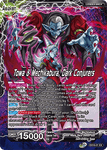 EX16-01 - Towa & Mechikabura, Dark Conjurers - Leader - Expansion Rare FOIL