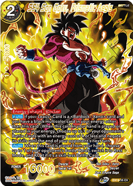 EX19-36 - SS4 Son Goku, Prismatic Aegis - Expansion Rare FOIL