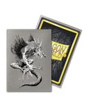 Dragon Shield - Standard MATTE SILVER ART Sleeves 100ct - Fenrir