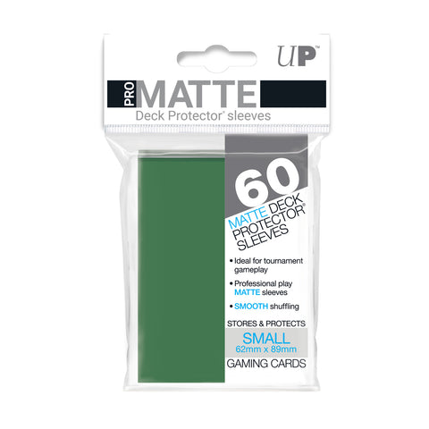 Ultra PRO - Pro-Matte Small Sleeves 60ct - Green