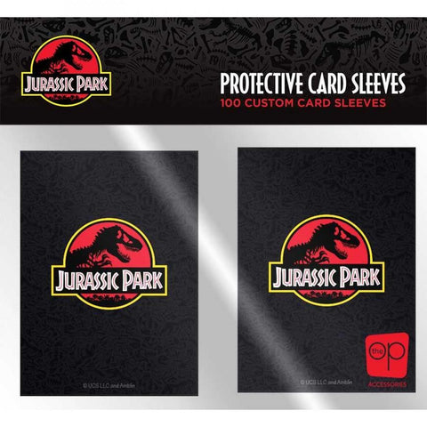 USAopoly - Jurassic Park Standard Size Card Sleeves - 100ct