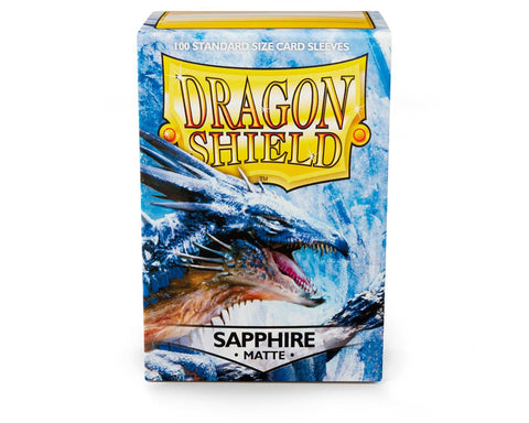 Dragon Shield - Standard Sleeves 100ct - Sapphire MATTE