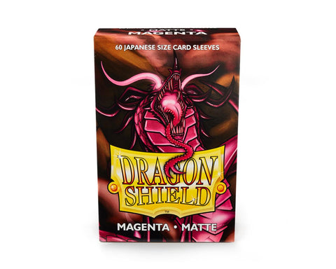 Dragon Shield - Japanese Sleeves 60ct - Magenta MATTE