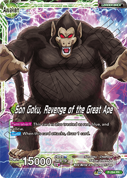P-264 - Son Goku, Revenge of the Great Ape - Leader - Promo