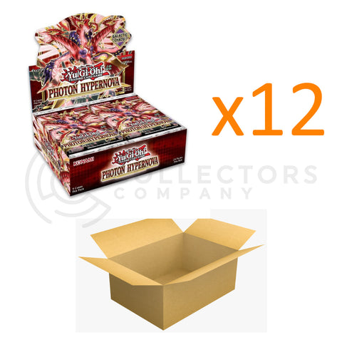 Yu-Gi-Oh! - Photon Hypernova Booster Box CASE (x12 Boxes) - Sealed