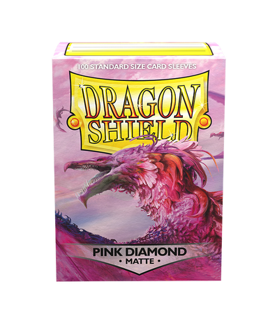 Dragon Shield - Standard Sleeves 100ct - Pink Diamond MATTE