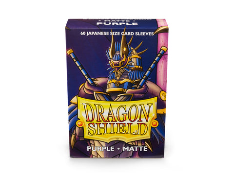 Dragon Shield - Japanese Sleeves 60ct - Purple MATTE