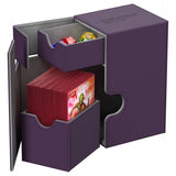Ultimate Guard - Flip'n'Tray Deck Box 80+ XenoSkin Standard Size - Purple