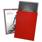 Ultimate Guard - Katana Standard Size Sleeves 100ct - Red