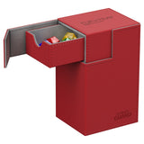 Ultimate Guard - Flip'n'Tray Deck Box 80+ XenoSkin Standard Size - Red
