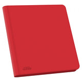 Ultimate Guard - QuadRow ZipFolio Binder 12-Pocket XenoSkin - Red
