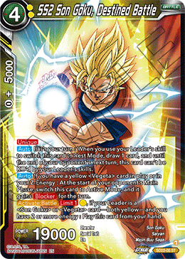 SD22-05 - SS2 Son Goku, Destined Battle - Starter Rare