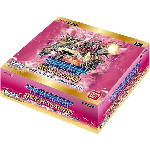 Digimon Card Game - Series 04 Great Legend Booster Box - Sealed