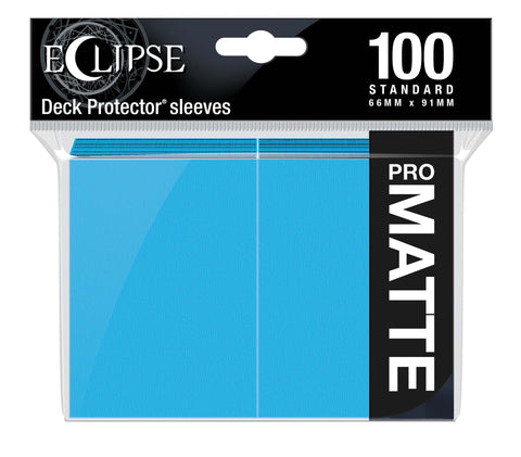 Ultra PRO - Pro-Matte ECLIPSE Standard Sleeves 100ct - Sky Blue