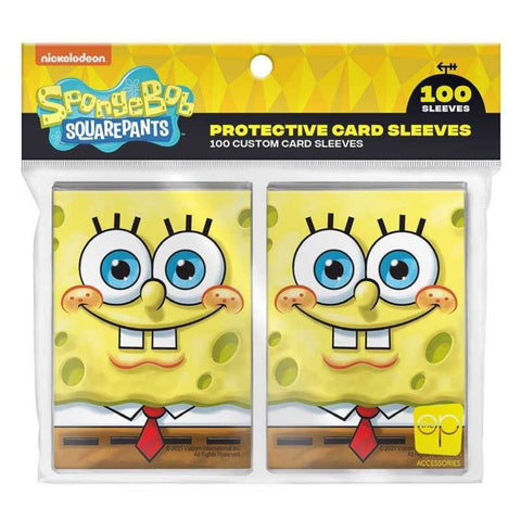 USAopoly - Spongebob Squarepants Standard Size Card Sleeves - 100ct