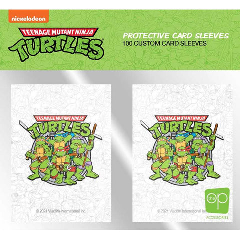 USAopoly - Teenage Mutant Ninja Turtles Standard Size Card Sleeves - 100ct