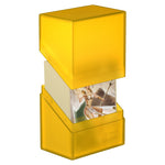 Ultimate Guard - Boulder Deck Case 60+ Standard Size - Amber