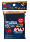 KMC - Hyper MAT MINI Size Sleeves 60pcs. - Blue