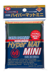 KMC - Hyper MAT MINI Size Sleeves 60pcs. - Green