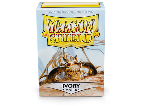 Dragon Shield - Standard Sleeves 100ct - Ivory MATTE