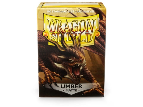 Dragon Shield - Standard Sleeves 100ct - Umber MATTE