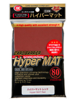 KMC - Hyper MAT Standard Size Sleeves 80pcs. - Red