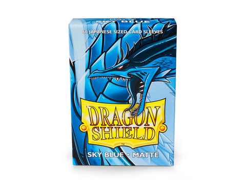 Dragon Shield - Japanese Sleeves 60ct - Sky Blue MATTE