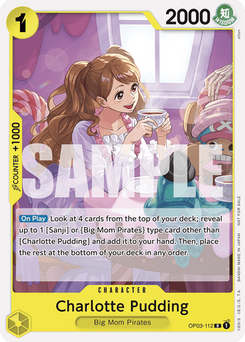 OP03-112 - Charlotte Pudding - Rare ALT ART