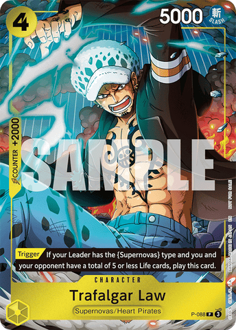 P-088 - Trafalgar Law - Promo FOIL