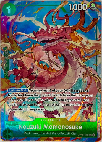OP10-028 - Kouzuki Momonosuke - Uncommon ALT ART