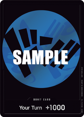 Sanji DON!! Card - FOIL (LP)
