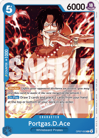 OP07-053 - Portgas.D.Ace - Rare ALT ART