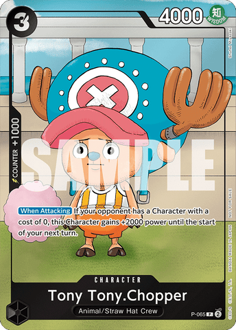 P-065 - Tony Tony.Chopper - Promo FOIL