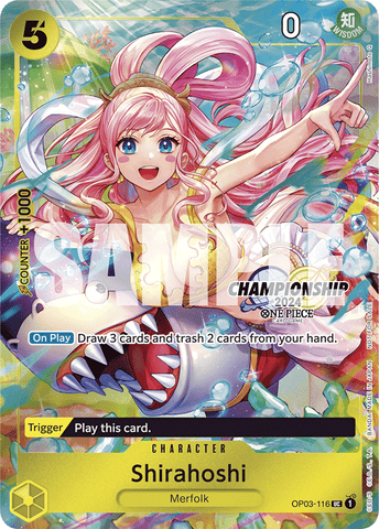 OP03-116 - Shirahoshi - Uncommon CS 2024 ALT ART