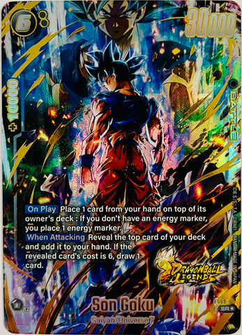 FS09-07 - Son Goku - Super Rare GOLD STAMPED