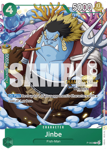 P-063 - Jinbe - Promo CS 2024 STAMPED