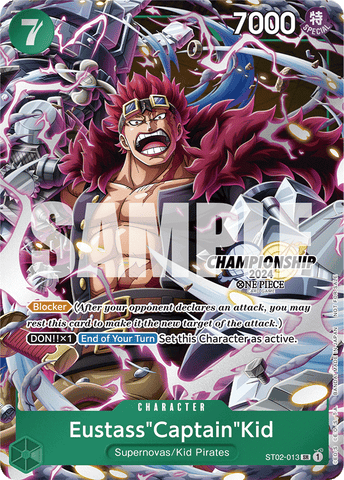 ST02-013 - Eustass"Captain"Kid - Super Rare CS 2024 ALT ART