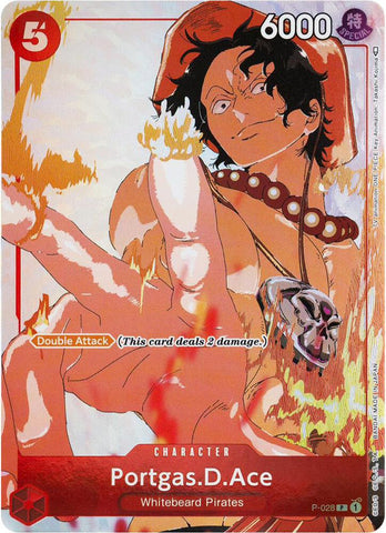 P-028 - Portgas.D.Ace - Promo ALT ART