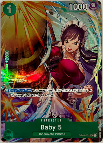 OP04-032 - Baby 5 - Uncommon ALT ART