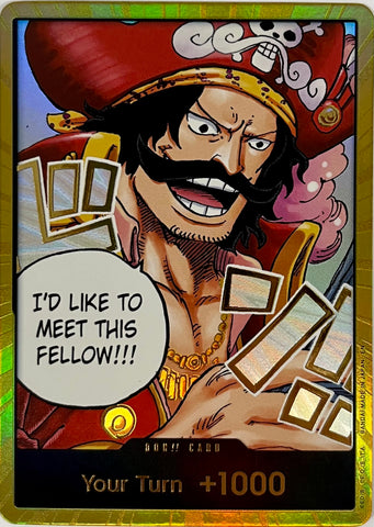 OP13 - DON!! Card - Alt Art GOLD FOIL