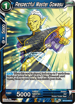 BT10-049 - Respectful Master Gowasu - Common SILVER FOIL