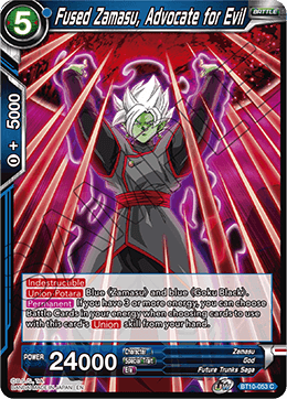 BT10-053 - Fused Zamasu, Advocate for Evil - Common SILVER FOIL