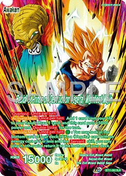 BT11-062 - Babidi & Prince of Destruction Vegeta, Mightiest Majin - Special Leader Rare