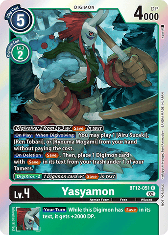 BT12-051 - Yasyamon - Common ALT ART